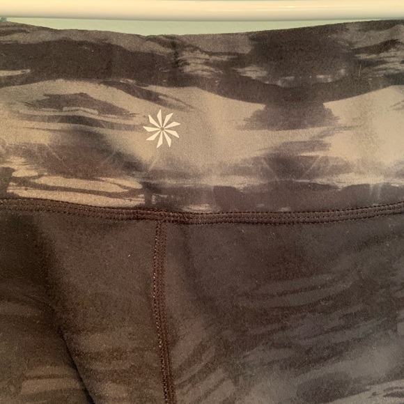 Athleta Chaturanga Tights yoga leggings grey black - Picture 14 of 14